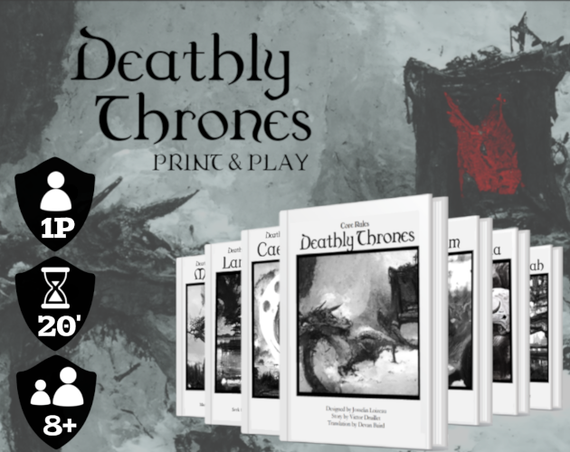 Deathly Thrones Logo